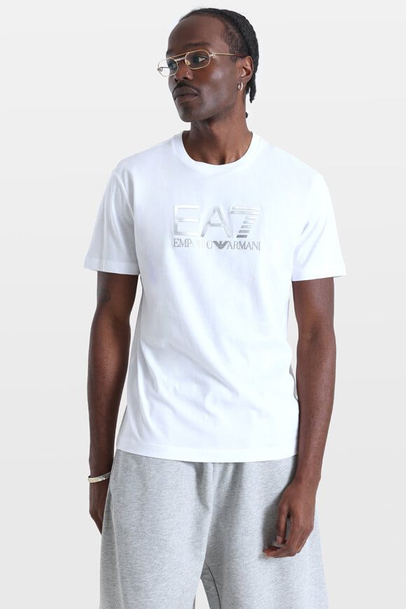 EA7 Emporio Armani T-Shirt - White L Herren