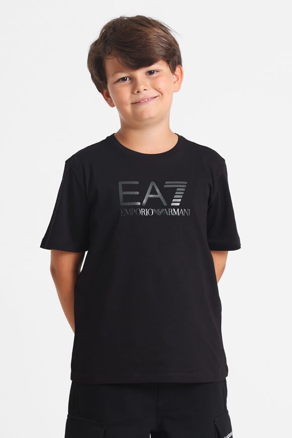EA7 Emporio Armani Train Visibility T-Shirt - Black 12 Kids