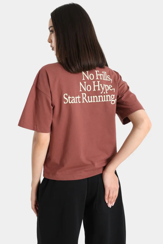 asics T-Shirt - Rusted Rock S Damen