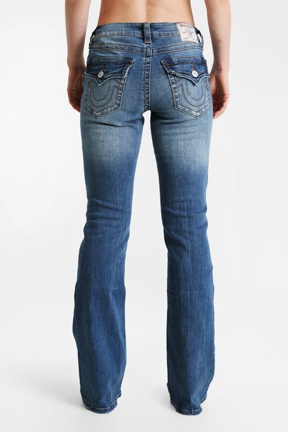 True Religion Becca Bootcut Jeans - Ghost Wave 24 Damen