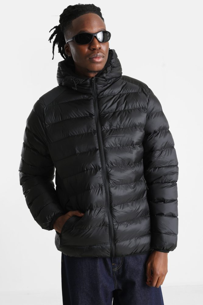 Poolman Gesteppte Jacke - Black M Herren