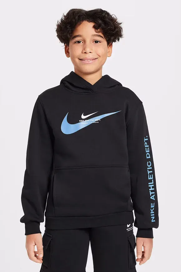 Nike Sportswear Fleece Kapuzensweatshirt - Black XL Kids
