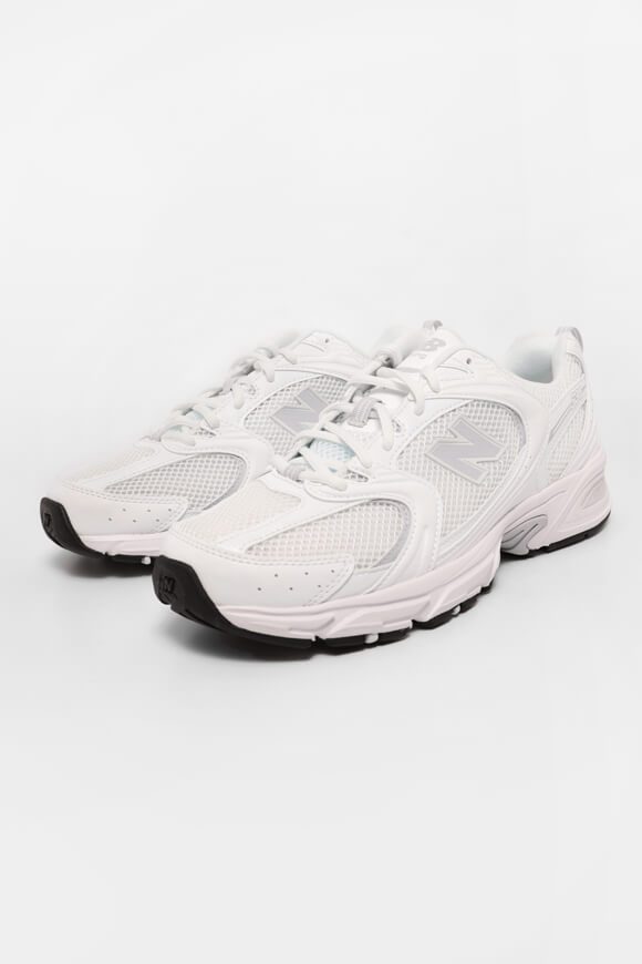 New Balance U 530 Seasonal Sneaker - White + Light Grey EU42.5 Herren