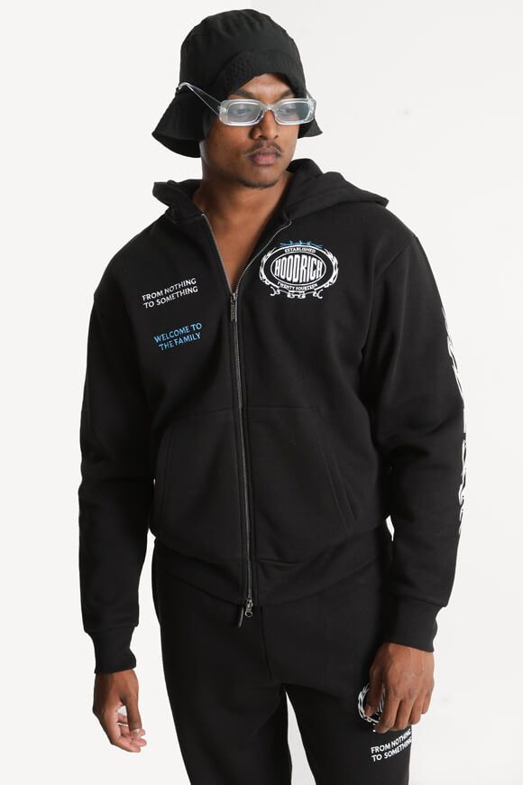 Hoodrich Oversize Kapuzensweatjacke - Black M Herren