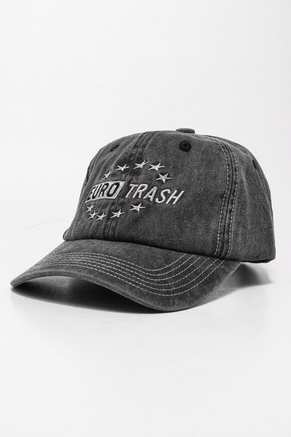 Pica Pica Strapback Cap - Washed Black Einheitsgroesse Damen