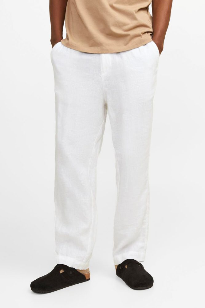 Jack & Jones Chinohose »JPSTKARL LAWRENCE LINEN CHINO SN«