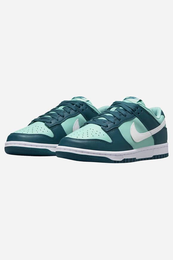 Nike Dunk Sneaker - Geode Teal + White + Emerald Rise EU42 Herren