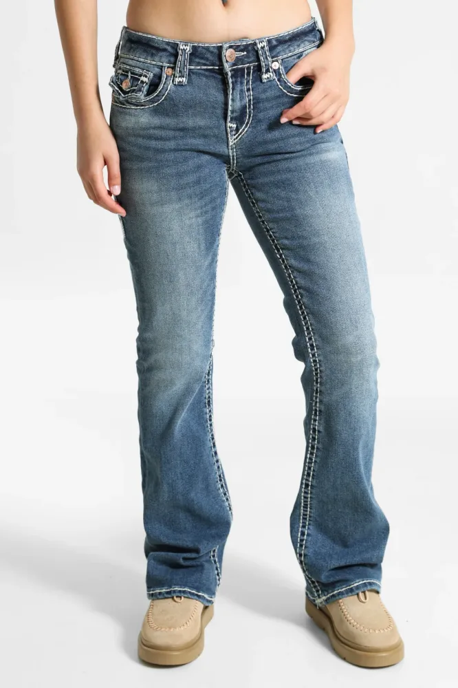 True Religion BECCA Bootcut Jeans 27 Damen