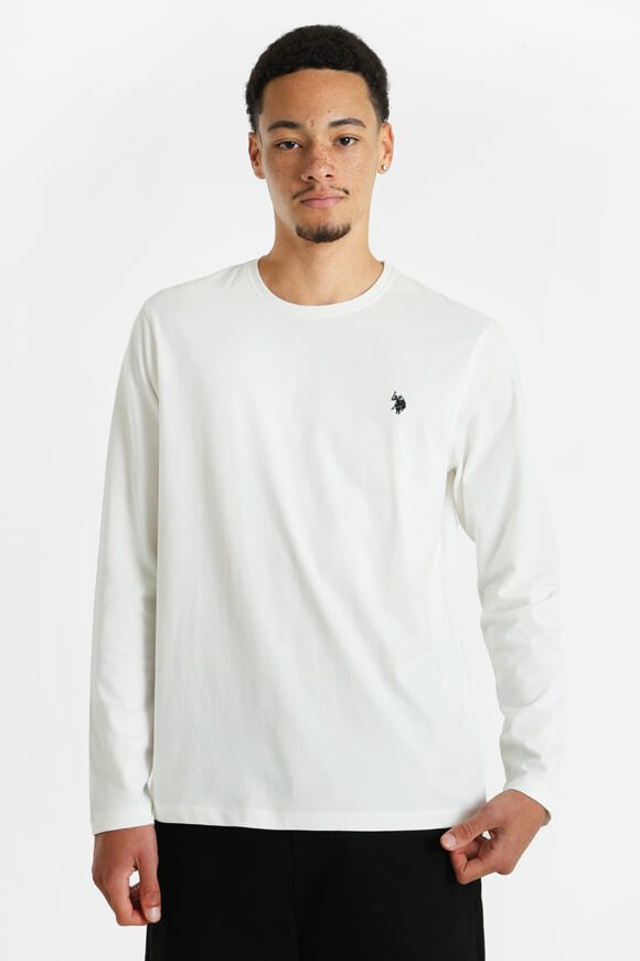 U.S. Polo Assn. Will Langarmshirt - Offwhite L Herren