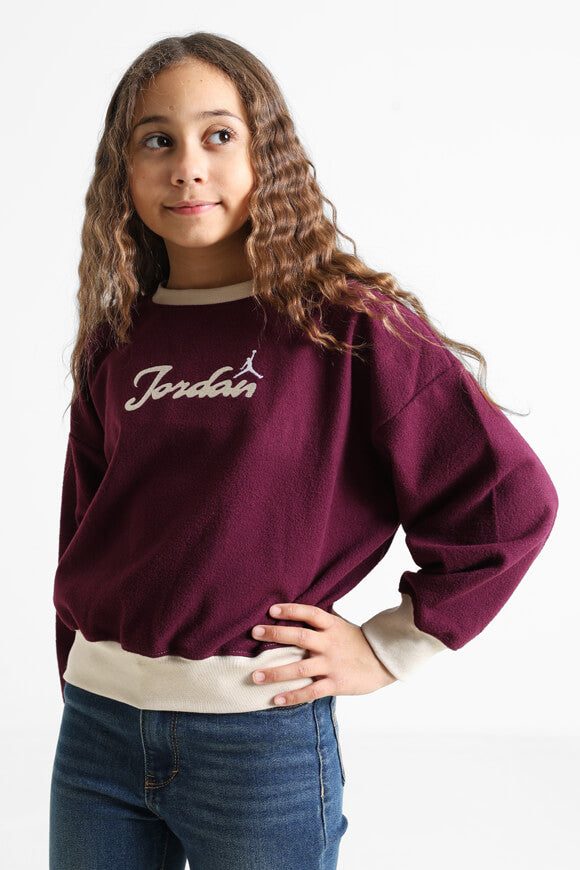 Jordan Meta-Enchantment Cosy Fleece Sweater - Bordeaux XL Kids