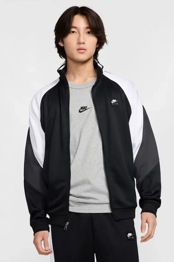 Nike Air Oversize Trainingsjacke - Black + White + Anthracite M Herren