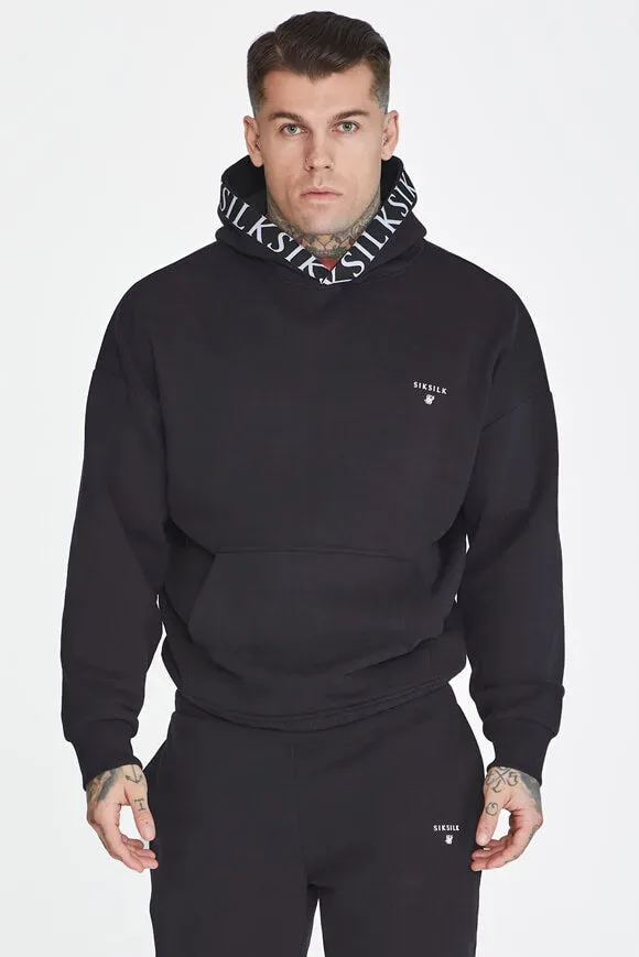 Siksilk Kapuzensweatshirt - Black L Herren
