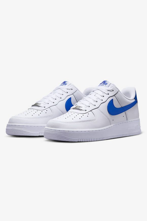 Nike Air Force 1 '07 Sneaker - White + Hyper Royal EU42.5