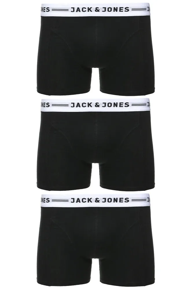 Jack & Jones - Triopack, Pantys, für Herren, Schwarz, Größe S