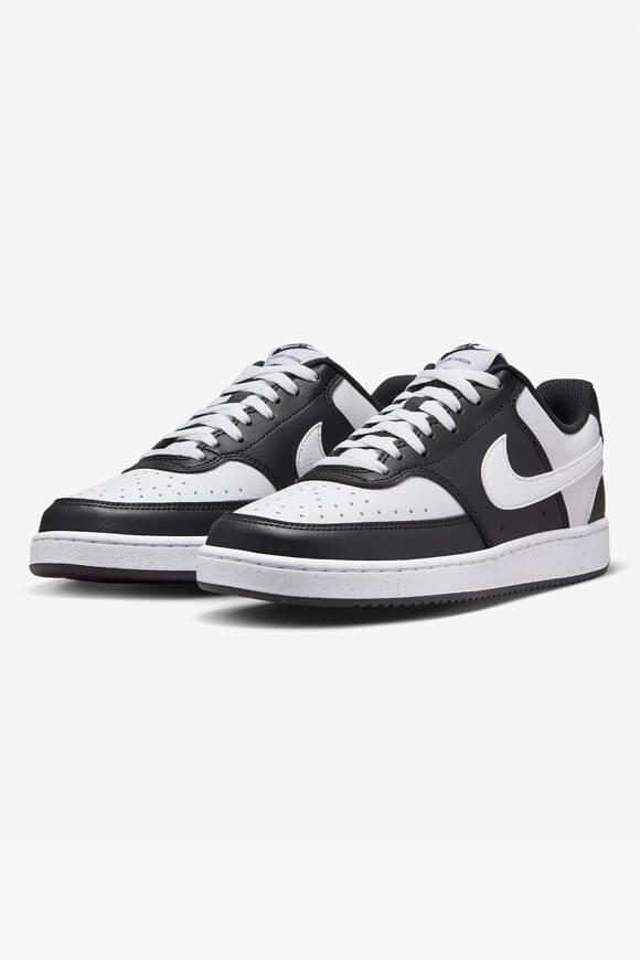Nike Court Vision Next Nature Sneaker - Black + White EU37.5 Damen