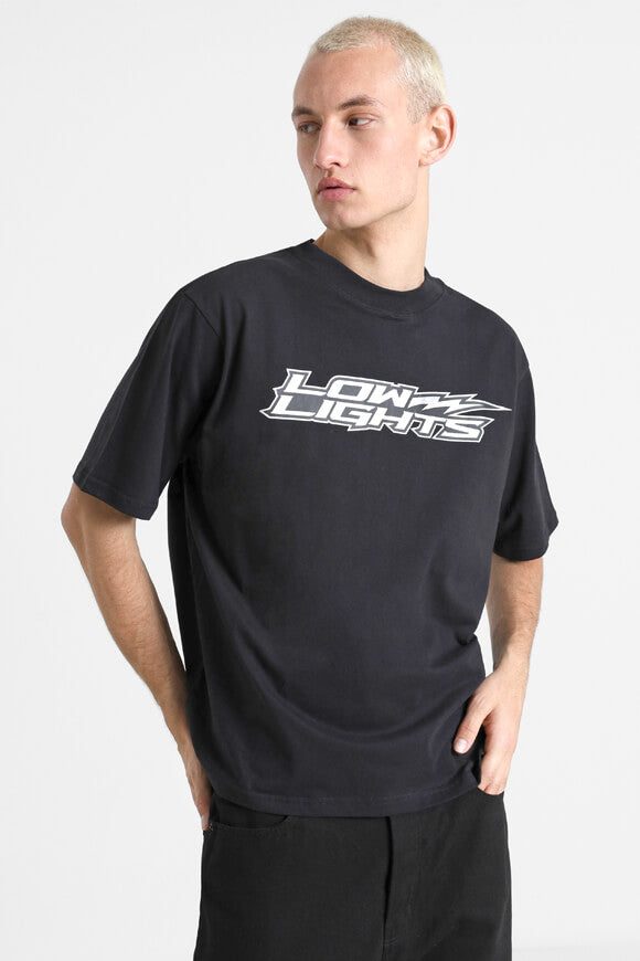 Lowlights Lightning Oversize T-Shirt - Black L Herren