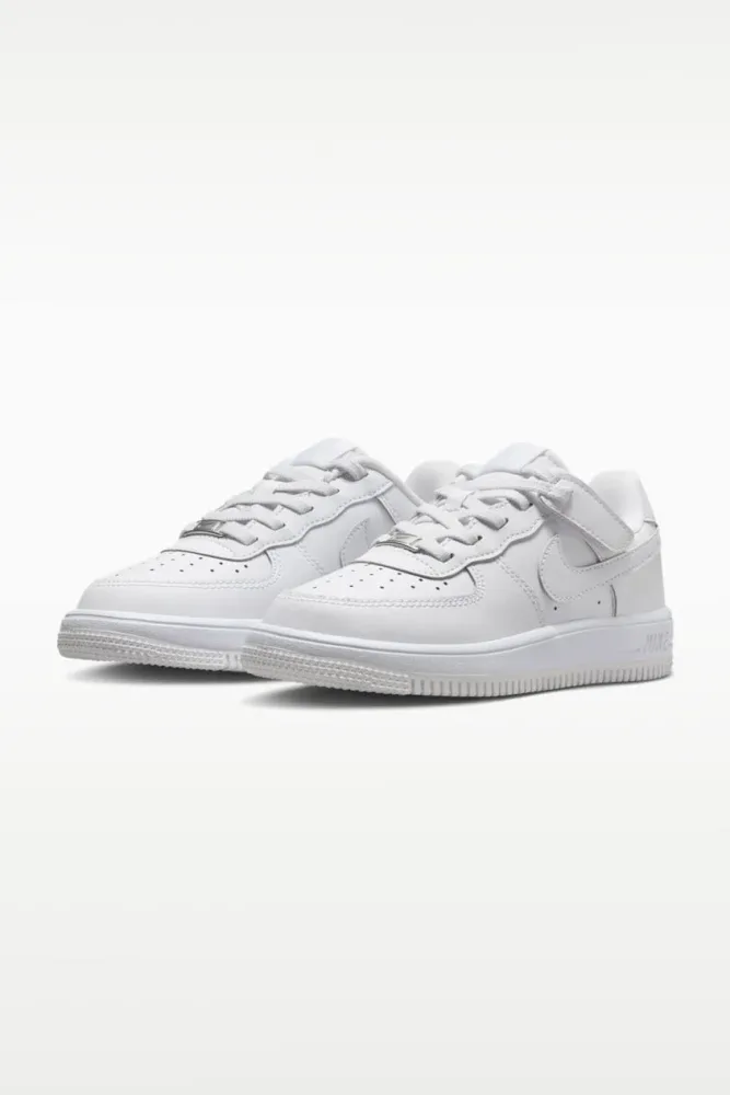 Nike Air Force 1 EasyOn Kids Sneaker - White EU32