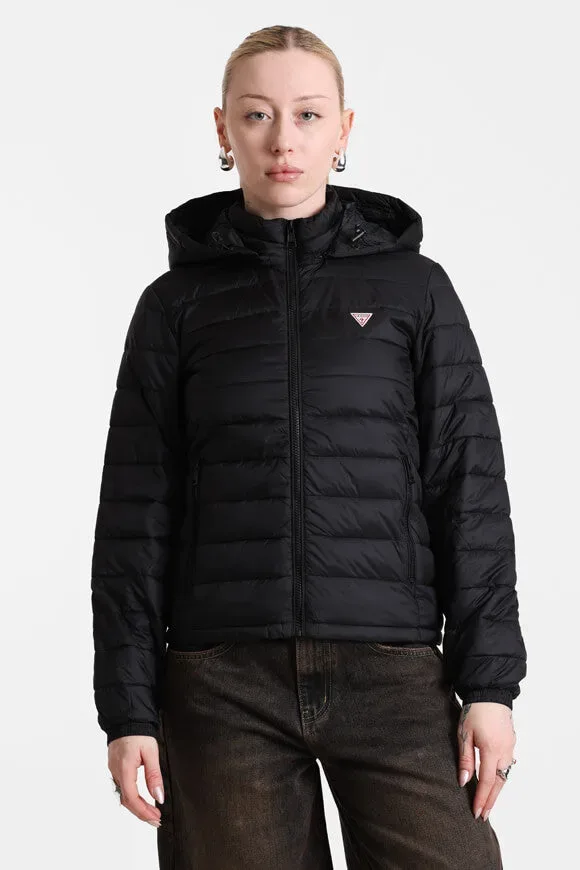 Guess Leichte Pufferjacke - Jet Black XS Damen