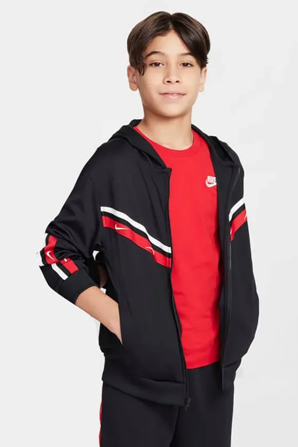Nike Sportswear Club Trainingsjacke - Black S Kids