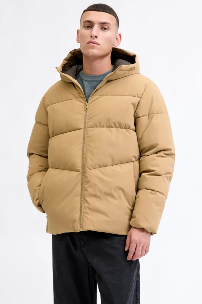 Jack & Jones - Pufferjacke, für Herren, Braun, Größe L