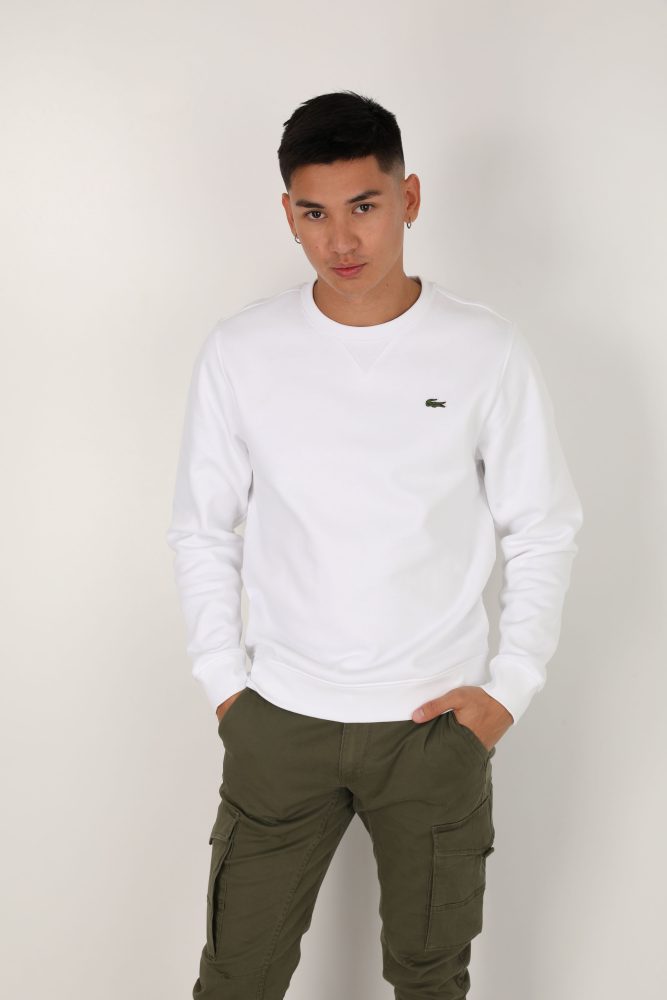 Lacoste Sweatshirt - White XS Herren