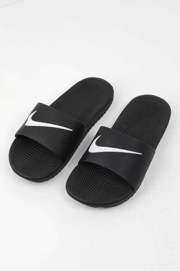 Nike Kawa Pantoletten - Schwarz EU38.5 Kids