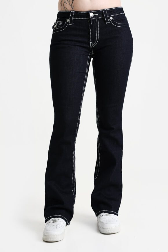 True Religion Becca Bootcut Jeans - Dark Blue 25 Damen