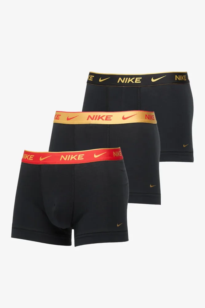 Nike Dreierpack Boxershorts - Black M Herren