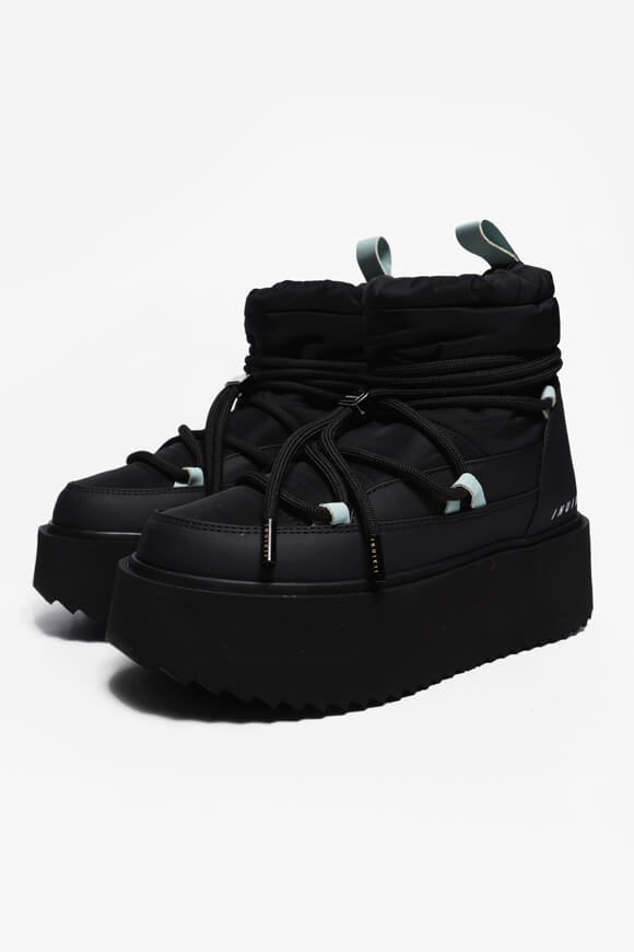 Inuikii Technical Gefütterte Plateau Stiefelette - Black EU39 Damen