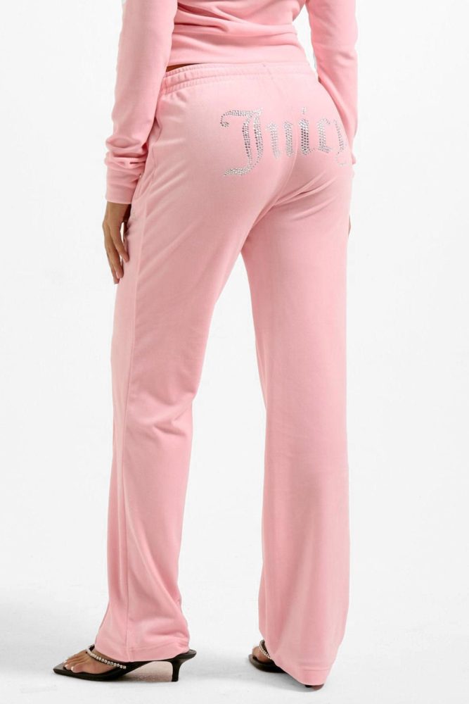 Juicy Couture Tina Samt Hose - Juicy Pink XS Damen