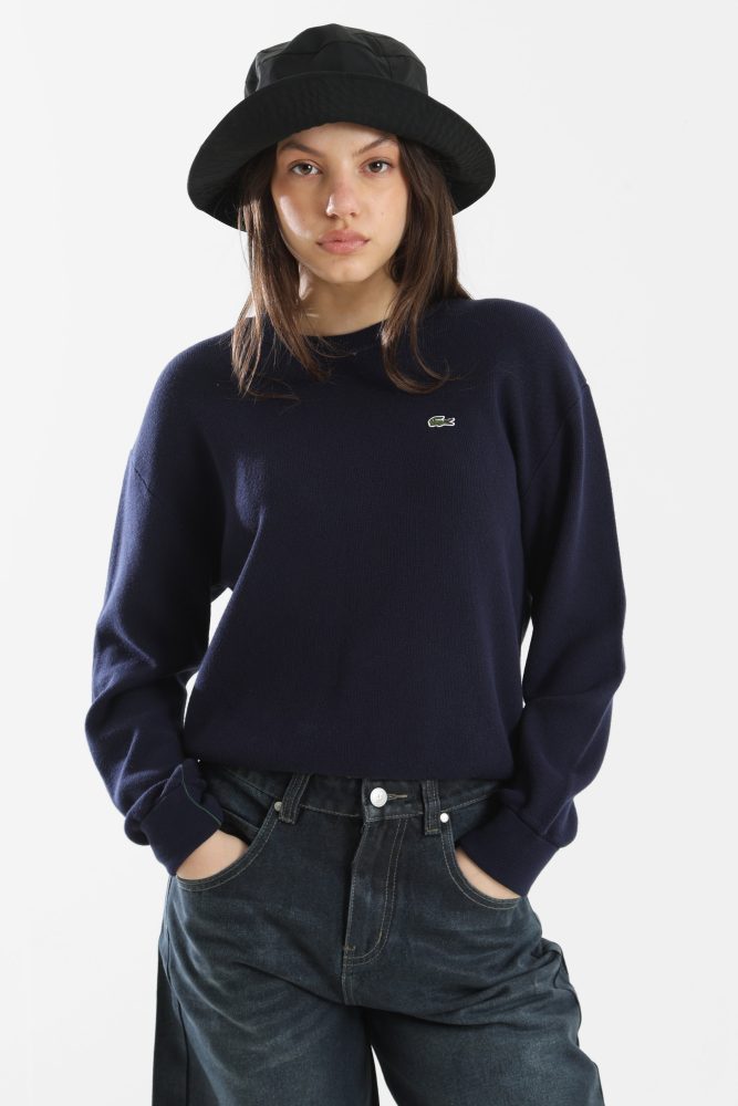 Lacoste Feinstrickpullover - Navy 34 Damen