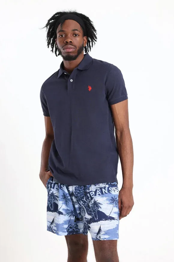 U.S. Polo Assn. King Poloshirt - Navy M Herren