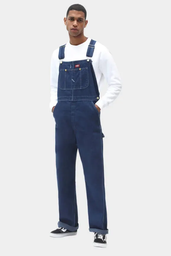 Dickies Jeans Latzhose - Rinsed Indigo 32 Herren