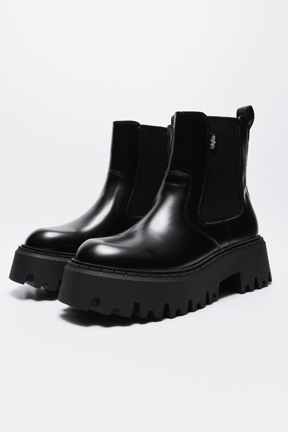Buffalo Aspen Chelsea Stiefelette - Black EU42 Herren