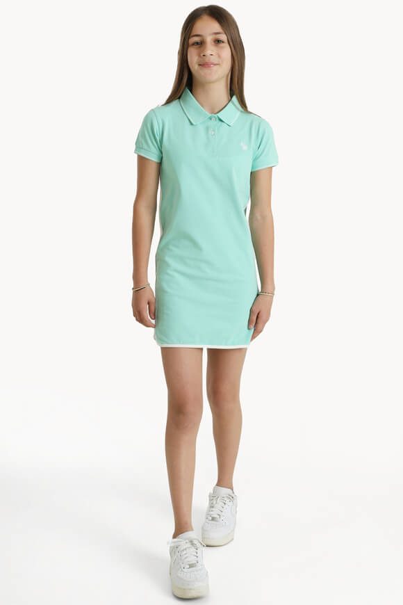 U.S. Polo Assn. Minikleid - Mint 10 Kids