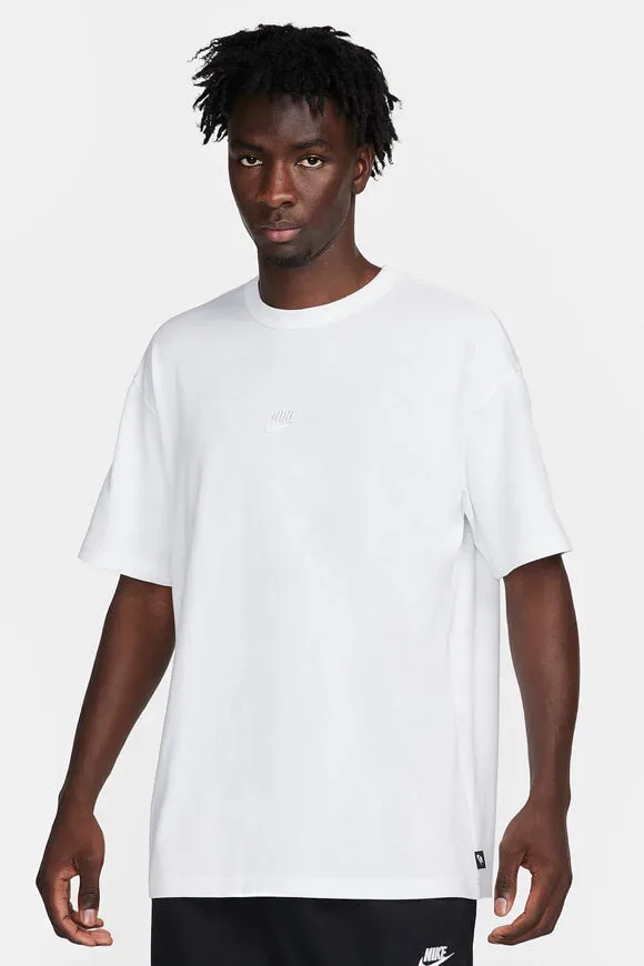 Nike Premium Essentials T-Shirt - White S Herren
