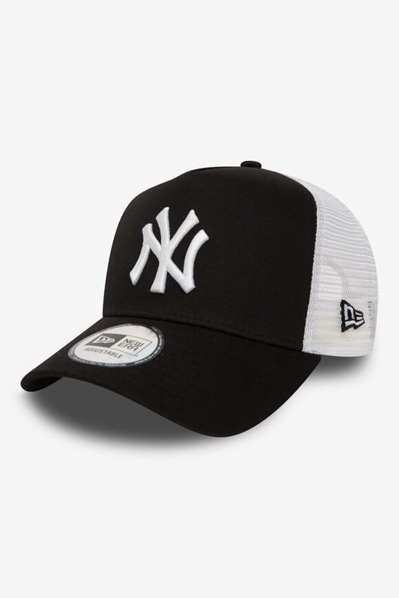 New Era Trucker Cap / Snapback - Black + White Einheitsgroesse Herren