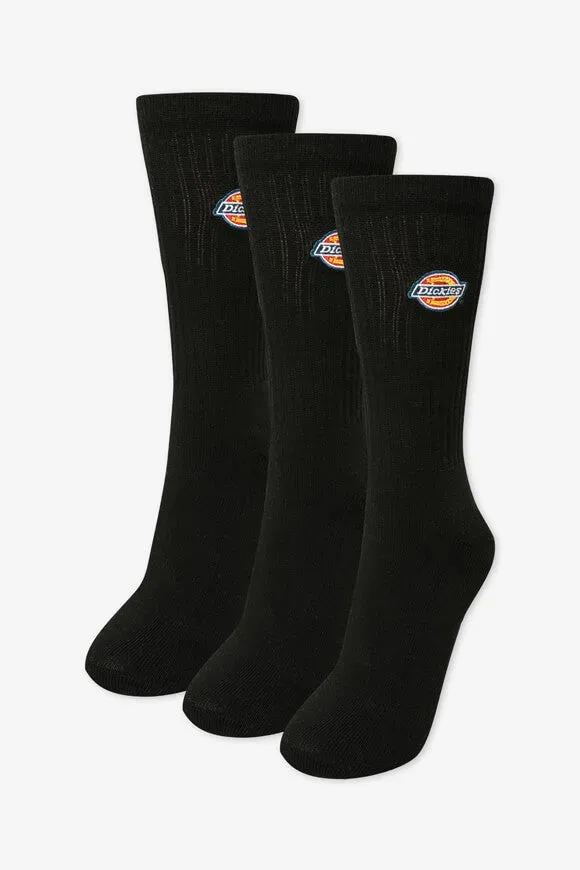 Dickies Dreierpack Socken - Schwarz EU43-46