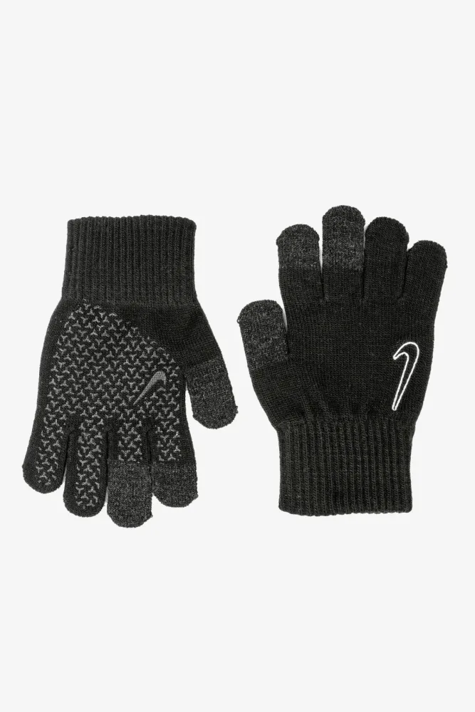 Nike Touchscreen Handschuhe - Schwarz + Weiss L/XL Kids