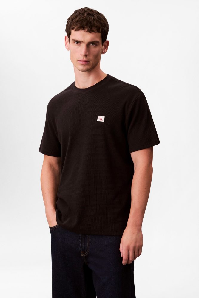 Calvin Klein Jeans - T-Shirt, für Herren, Black, Größe S