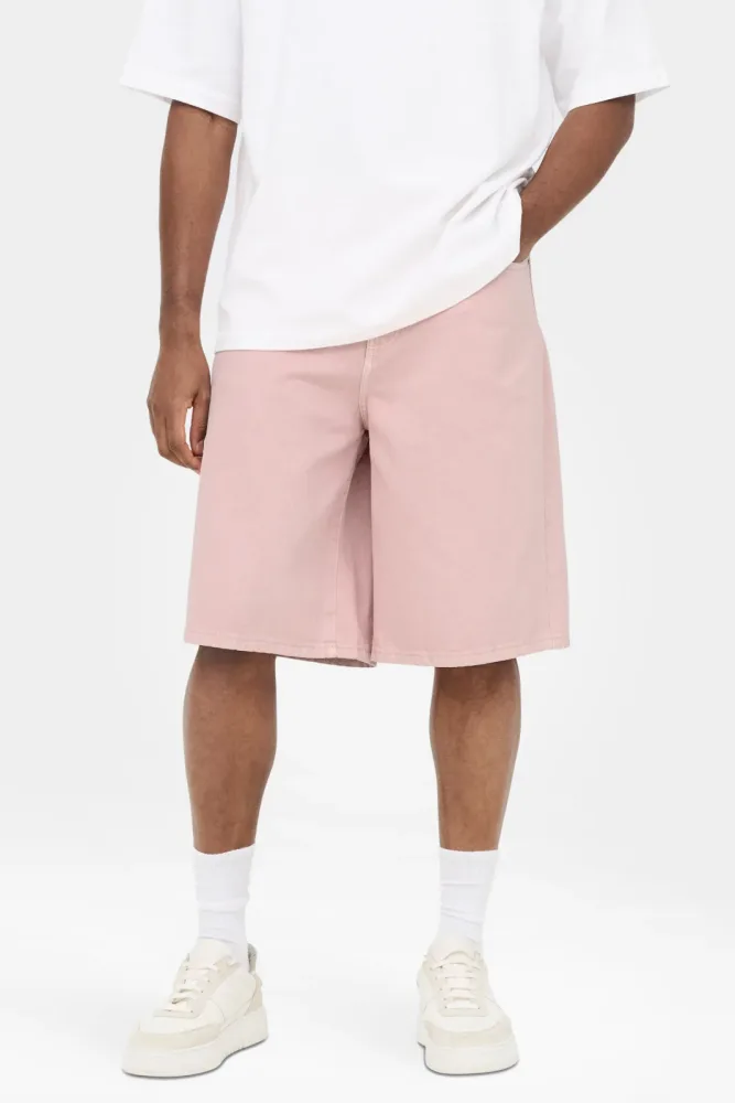 Only & Sons ONSCARL Jeans Bermudashorts - Veiled Pink S Herren