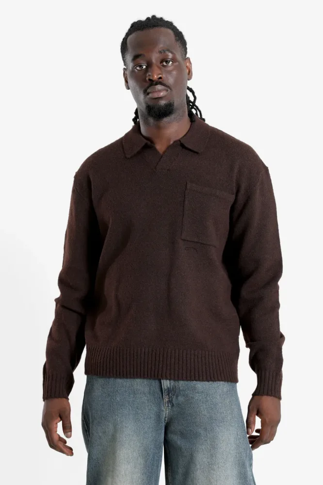 Redefined Rebel RRADRIEN Strickpullover - Mole S Herren