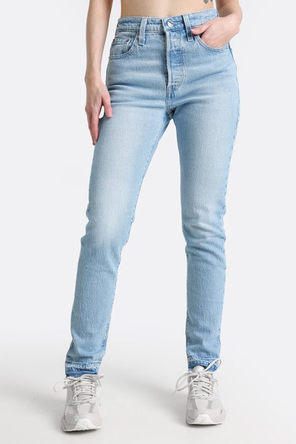 Levi's 501 High Rise Skinny Jeans L30 - Shine Up 26/30 Damen