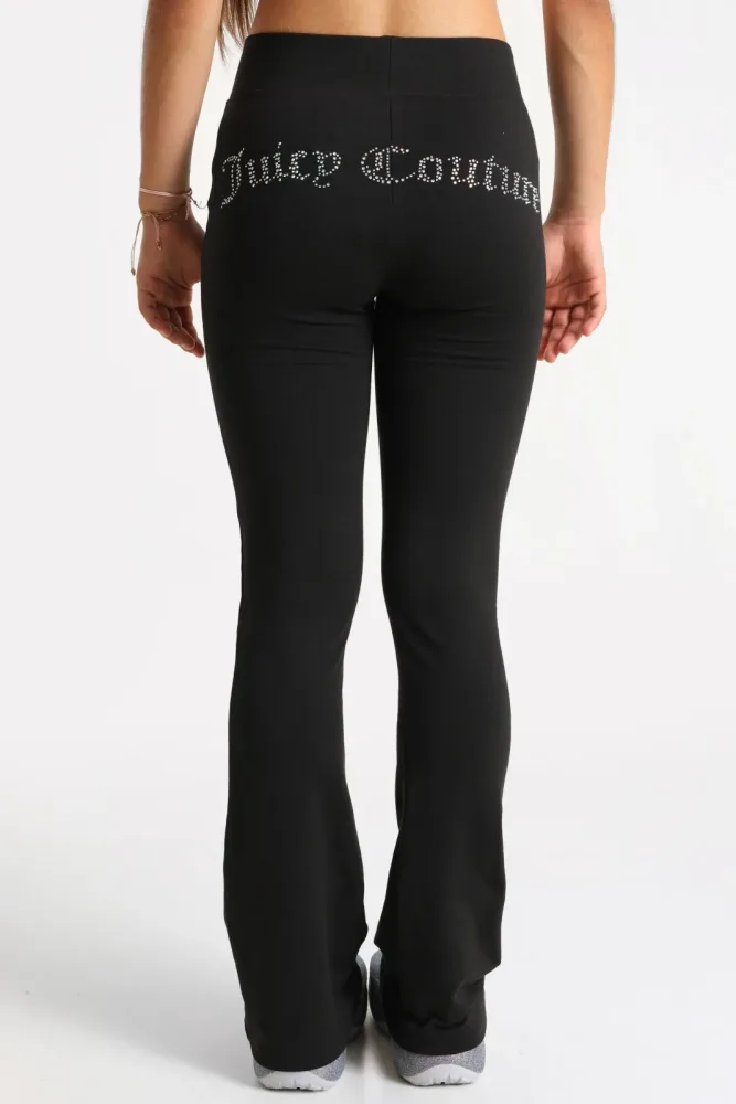 Juicy Couture Bootcut Leggings - Black 14 Kids