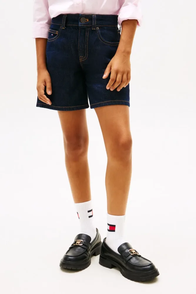 Tommy Hilfiger Kids Jeansshorts - Blue Rinsed 14 Kids