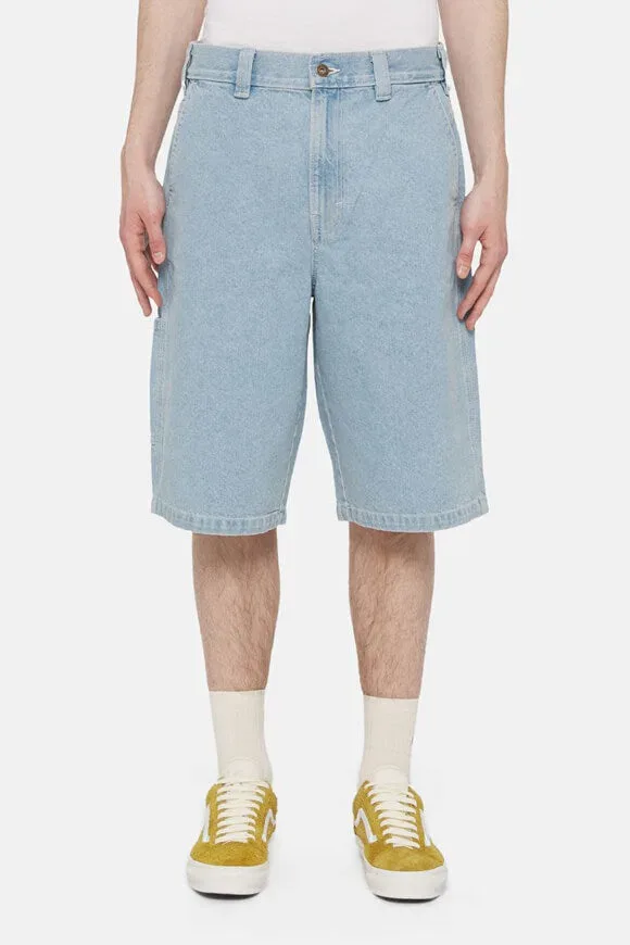 Dickies Madison Jeans Bermudashorts - Vintage Aged Blue 28 Herren