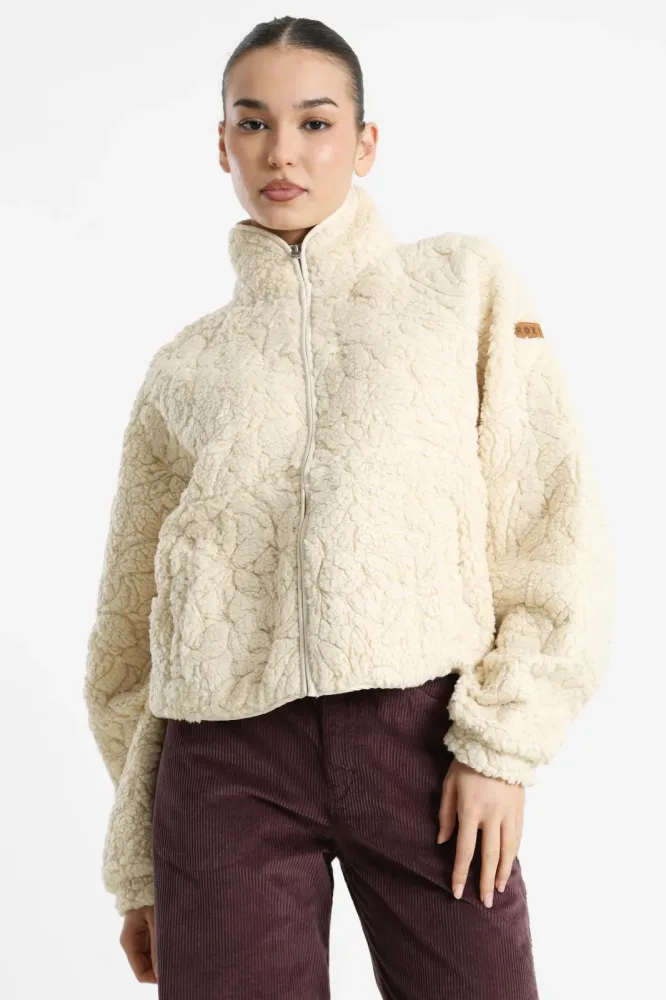 Roxy Teddy Jacke - Parchment M Damen