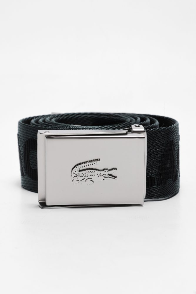 Lacoste Webband-Gürtel - Black 100 Herren