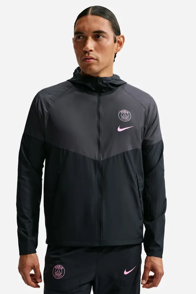 Nike Paris Saint-Germain Trainingsjacke - Black + Pink Beam L Herren
