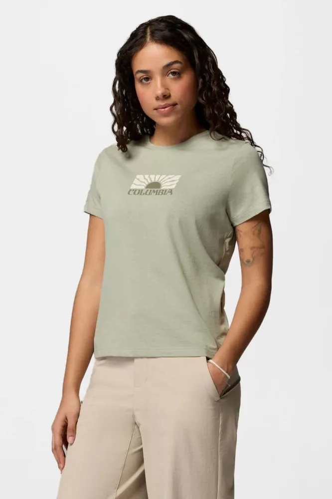Columbia Ruby Springs T-Shirt - Safari M Damen